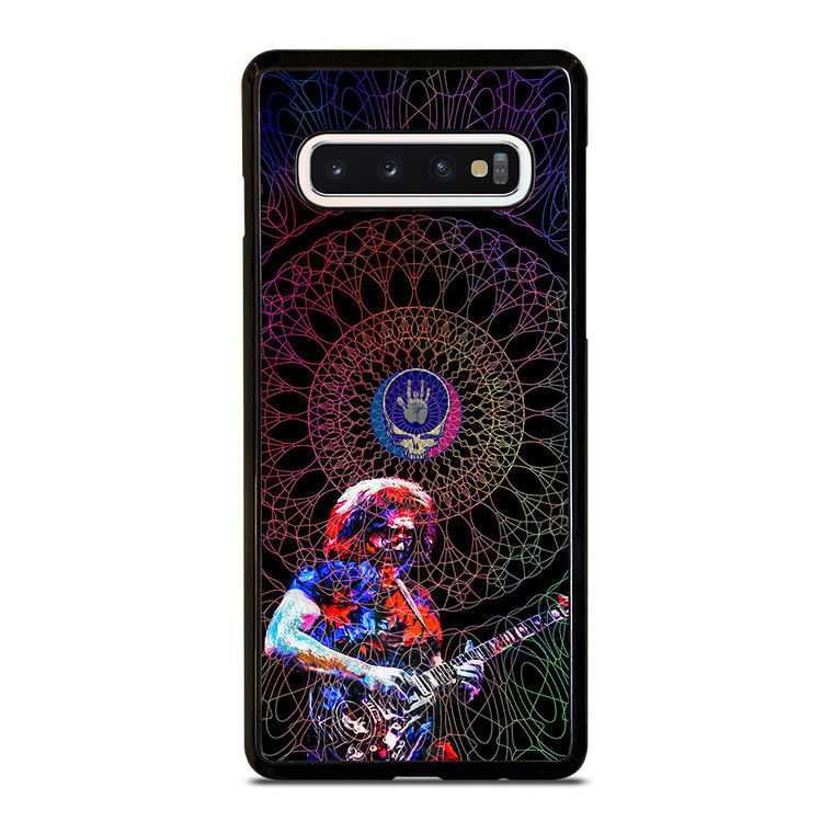 GRATEFUL DEAD JERRY GARCIA GUITAR ART GLASS Samsung Galaxy S10 Case