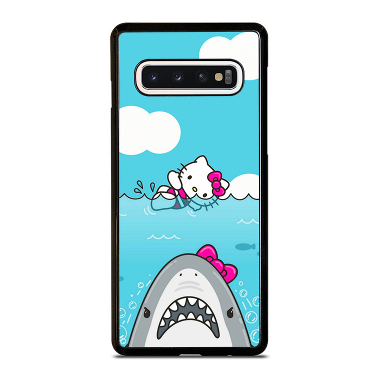 HELLO KITTY JAWS SEA Samsung Galaxy S10 Case
