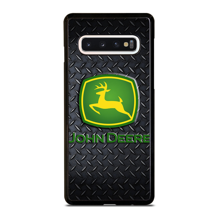 JOHN DEERE METAL EMBLEM Samsung Galaxy S10 Case