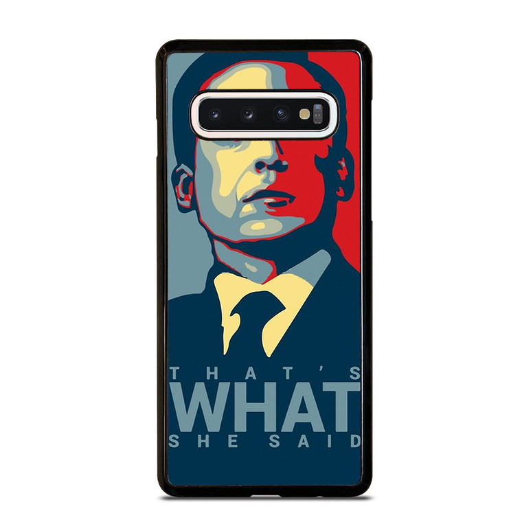 MICHAEL SCOTT ART Samsung Galaxy S10 Case