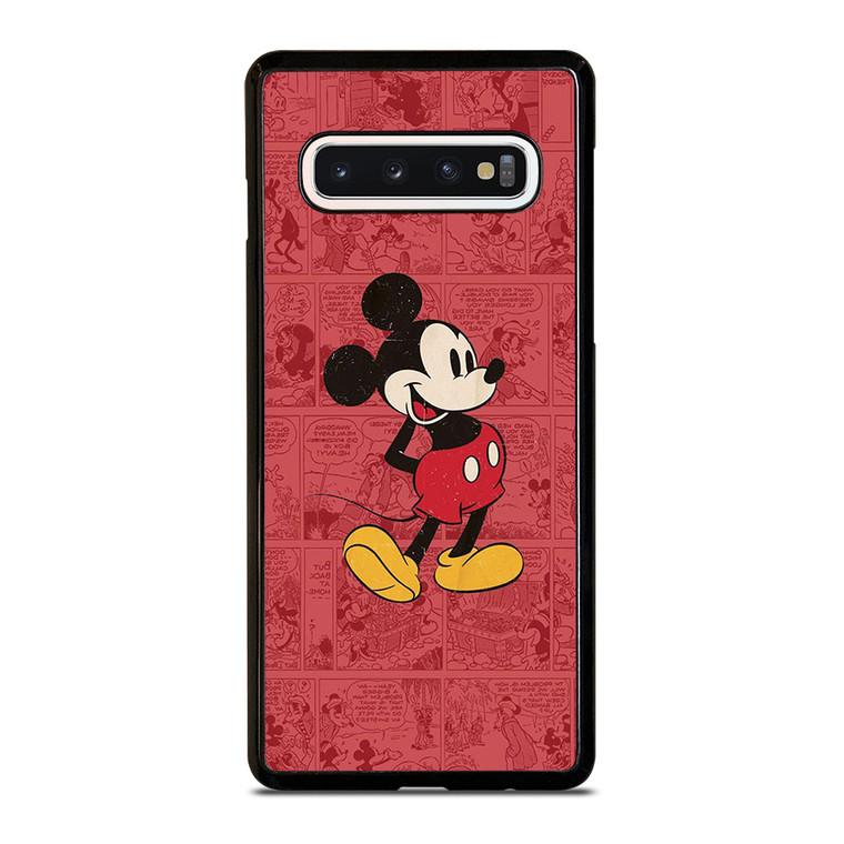 MICKEY MOUSE RETRO COMIC Samsung Galaxy S10 Case