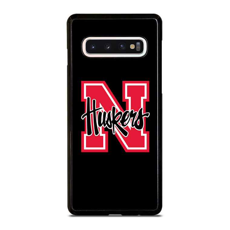 NEBRASKA HUSKERS UNIVERSITY FOOTBALL TEAM LOGO Samsung Galaxy S10 Case