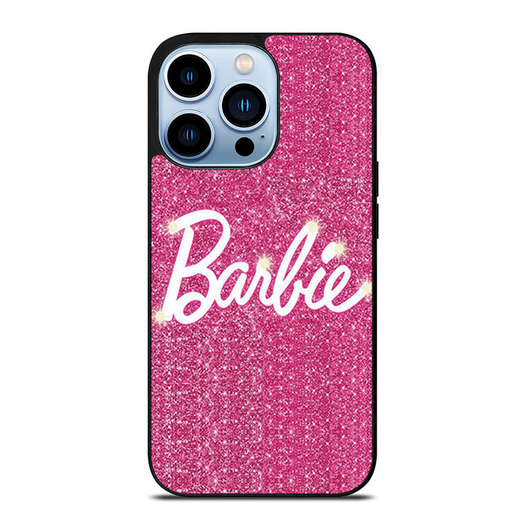 BARBIE PINK BLING GLITTER 1 iPhone 13 Pro Max Case