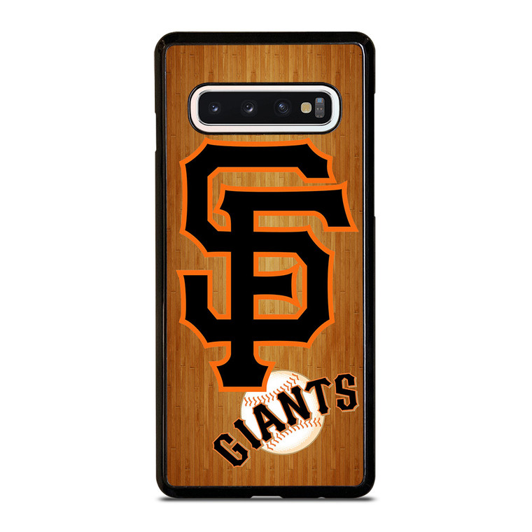 SAN FRANCISCO GIANTS WOOD Samsung Galaxy S10 Case