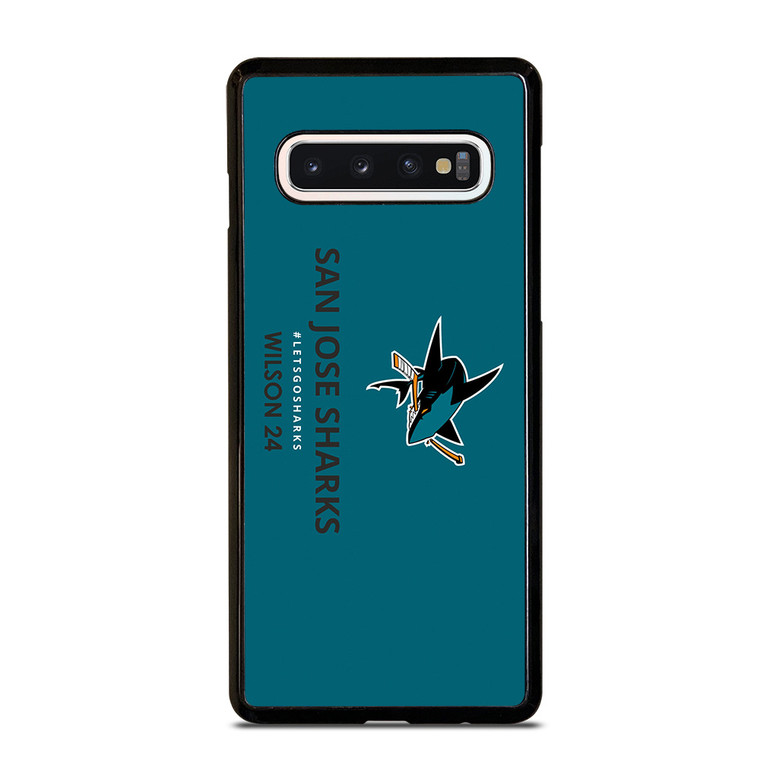 SAN JOSE SHARKS LANDSCAPE Samsung Galaxy S10 Case