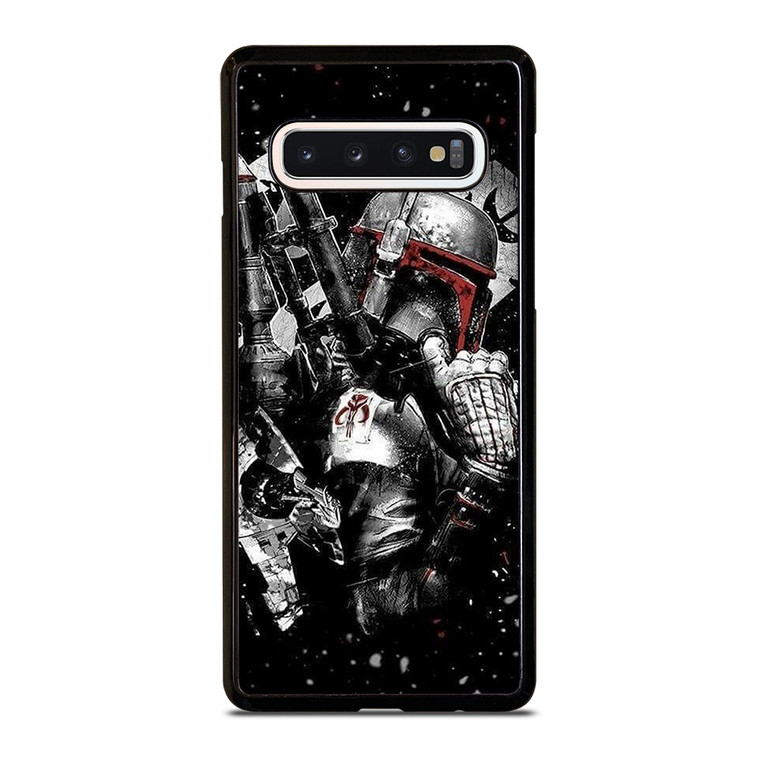 STAR WARS BOBA FETT ART Samsung Galaxy S10 Case
