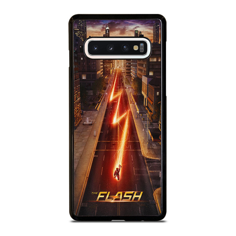 THE FLASH DCSUPERHERO LOGO Samsung Galaxy S10 Case