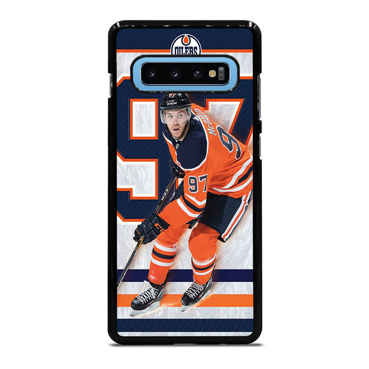 CONNOR MCDAVID EDMONTON OILER HOCKEY Samsung Galaxy S10 Plus Case