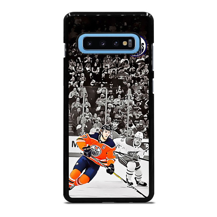 CONNOR MCDAVID HOCKEY OILERS LEAGUE Samsung Galaxy S10 Plus Case