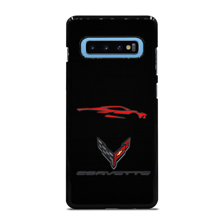 CORVETTE STINGRAY C8 CAR LOGO Samsung Galaxy S10 Plus Case
