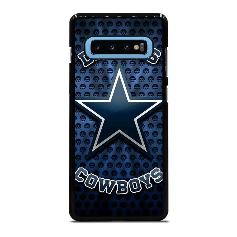 DALLAS COWBOYS BLUE METAL SYMBOL Samsung Galaxy S10 Plus Case