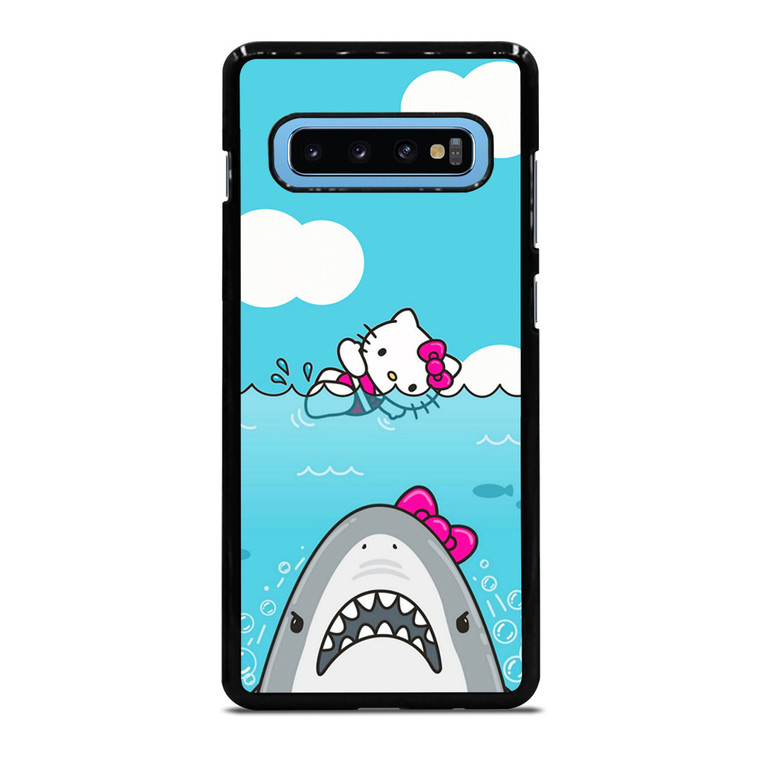 HELLO KITTY JAWS SEA Samsung Galaxy S10 Plus Case