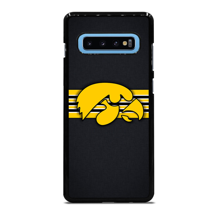 IOWA UNIVERSITY FOOTBALL TEAM LOGO Samsung Galaxy S10 Plus Case