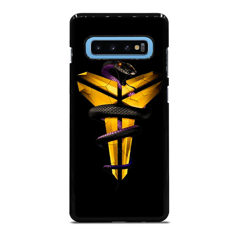 KOBE BRYANT BLACK MAMBA YELLOW Samsung Galaxy S10 Plus Case