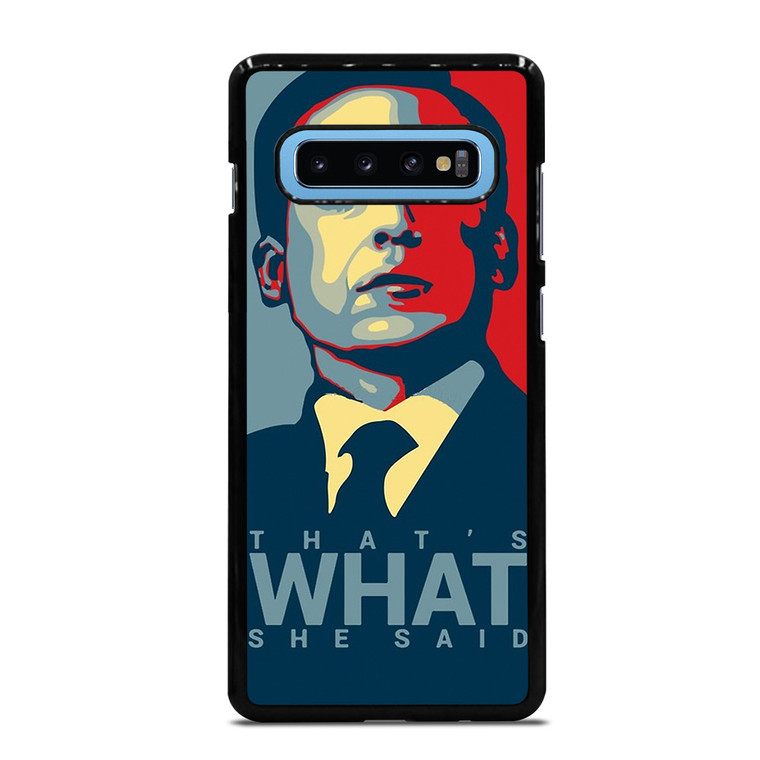 MICHAEL SCOTT ART Samsung Galaxy S10 Plus Case