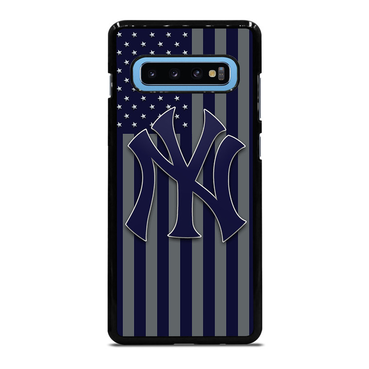 NEW YORK YANKEES USA FLAG ICON Samsung Galaxy S10 Plus Case