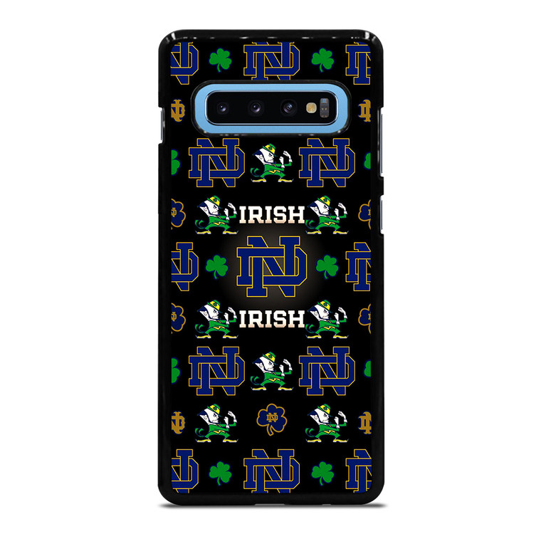 NOTRE DAME FIGHTING IRISH COLLAGE Samsung Galaxy S10 Plus Case