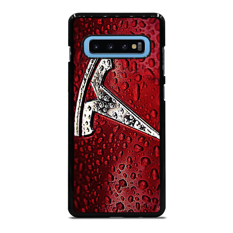 TESLA RED WATER EMBLEM Samsung Galaxy S10 Plus Case