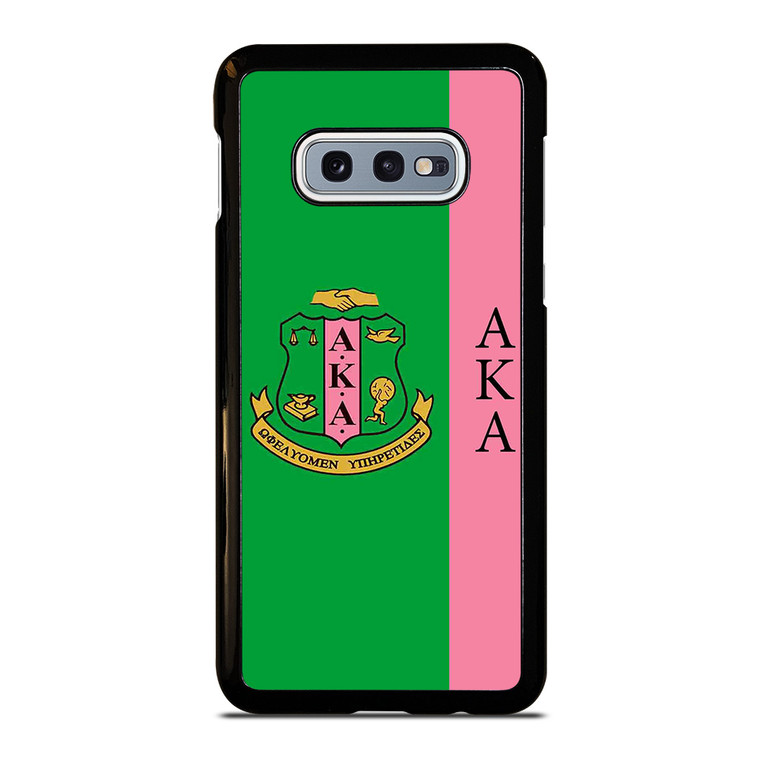 ALPHA KAPPA GREEN NEW Samsung Galaxy S10e Case