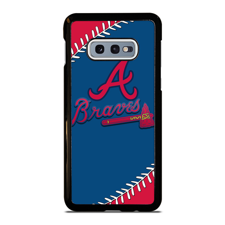 ATLANTA BRAVES ICON BALL BASEBALL Samsung Galaxy S10e Case