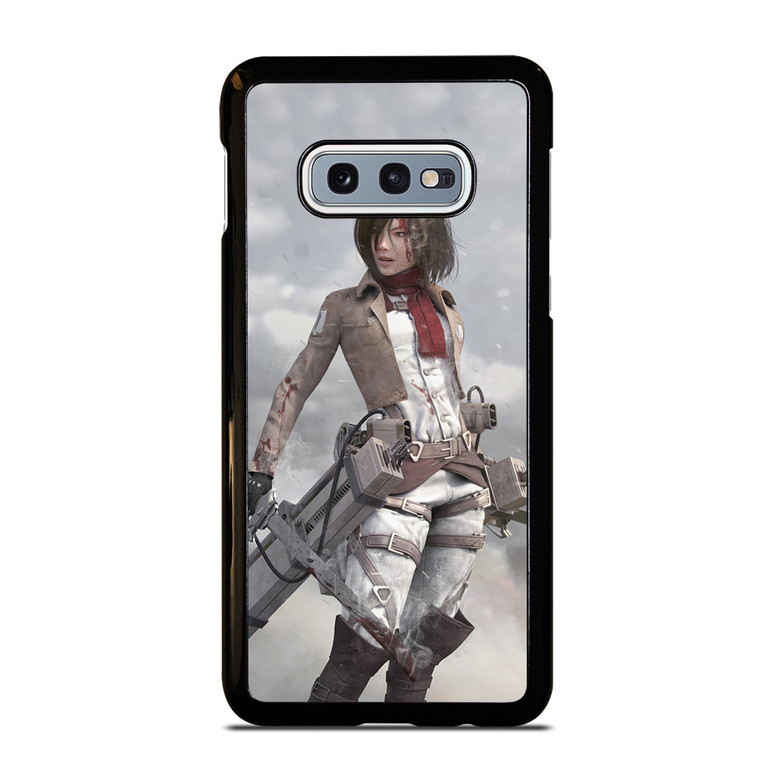 ATTACK ON TITAN MIKASA ACKERMAN SNOW Samsung Galaxy S10e Case