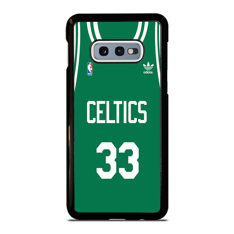 BOSTON CELTICS LARRY BIRD 33 JERSEY Samsung Galaxy S10e Case