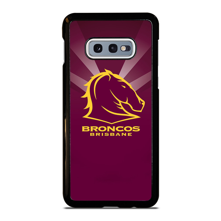 BRONCOS BRISBANE FOTTBALL TEAM LOGO Samsung Galaxy S10e Case