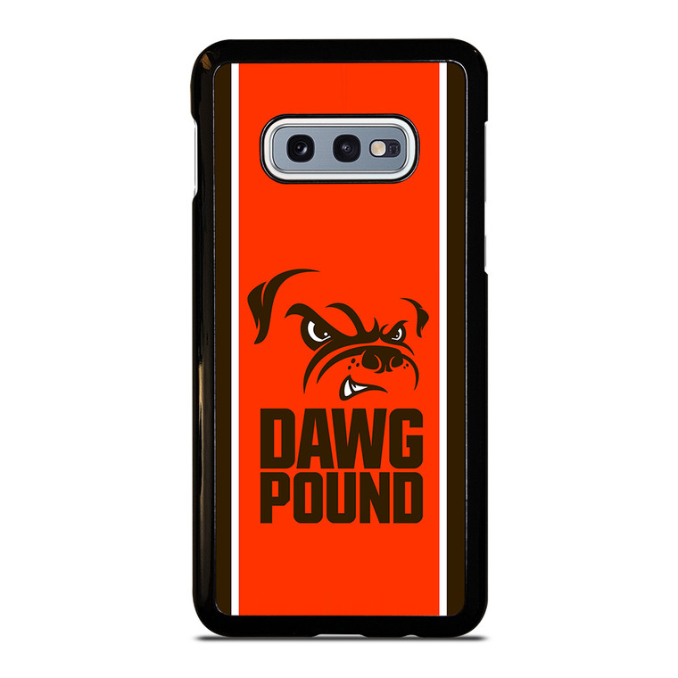 CLEVELAND BROWNS DAWG POUND LOGO Samsung Galaxy S10e Case