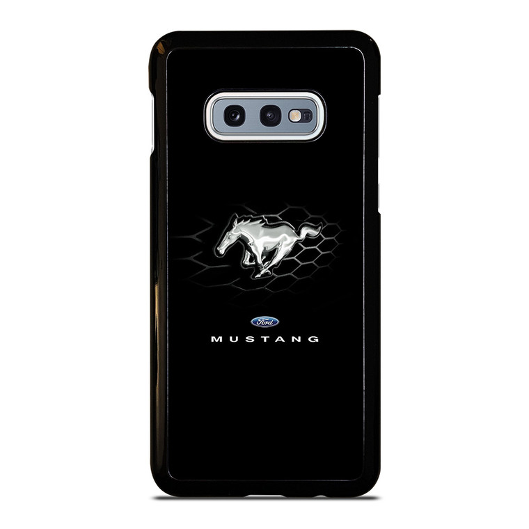 FORD MUSTANG LOGO BLACK Samsung Galaxy S10e Case