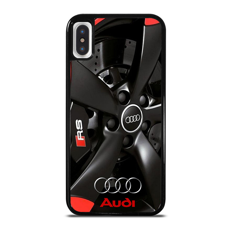AUDI VELG LOGO BLACK iPhone X / XS Case