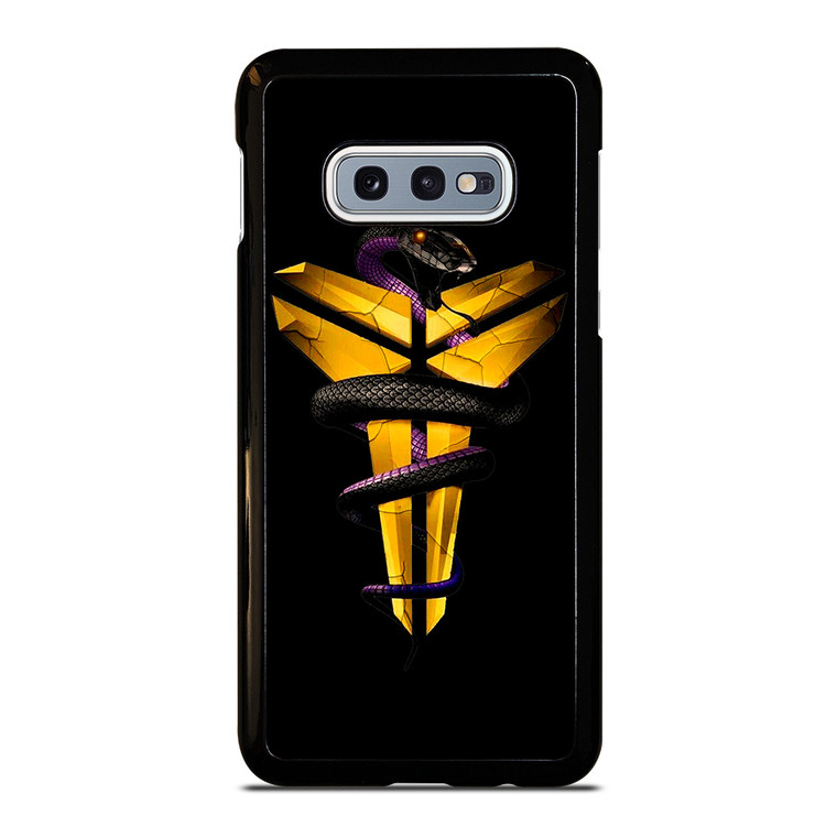 KOBE BRYANT BLACK MAMBA YELLOW Samsung Galaxy S10e Case