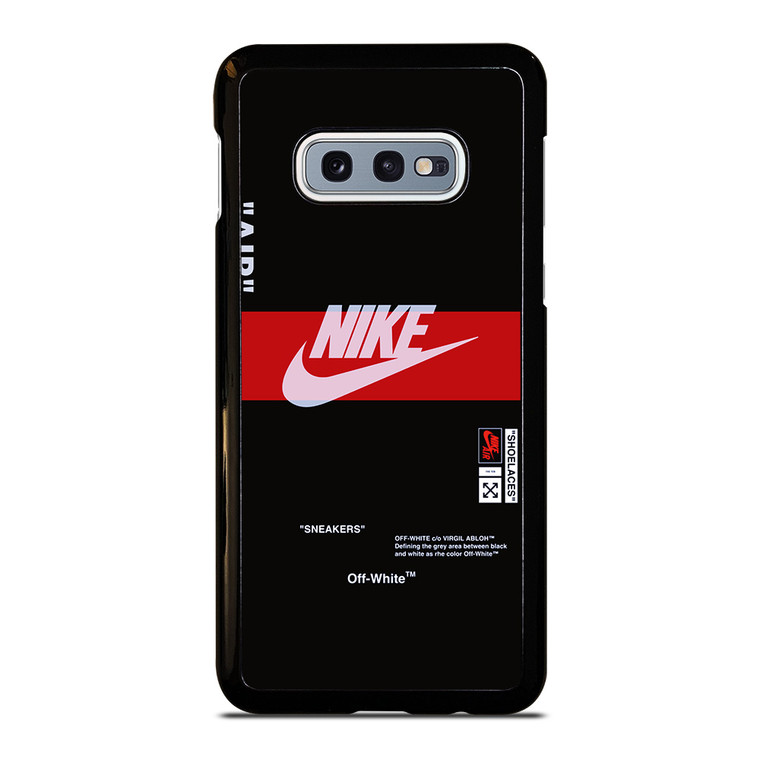 NIKE SHOES OFF WHITE Samsung Galaxy S10e Case