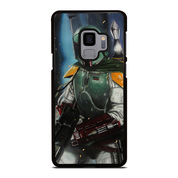BOBA FETT STAR WARS ART Samsung Galaxy S9 Case