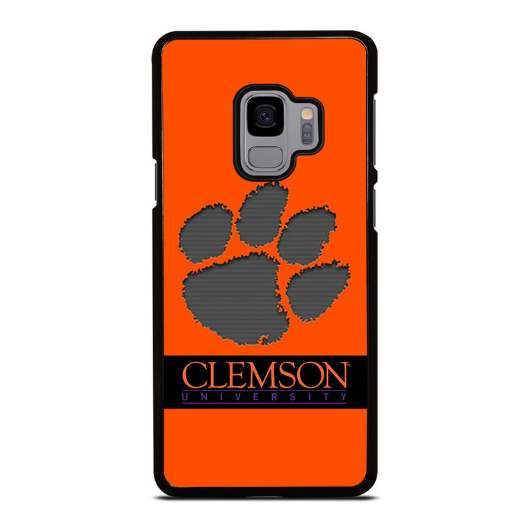CLEMSON TIGERS UNIVERSITY PAW LOGO Samsung Galaxy S9 Case