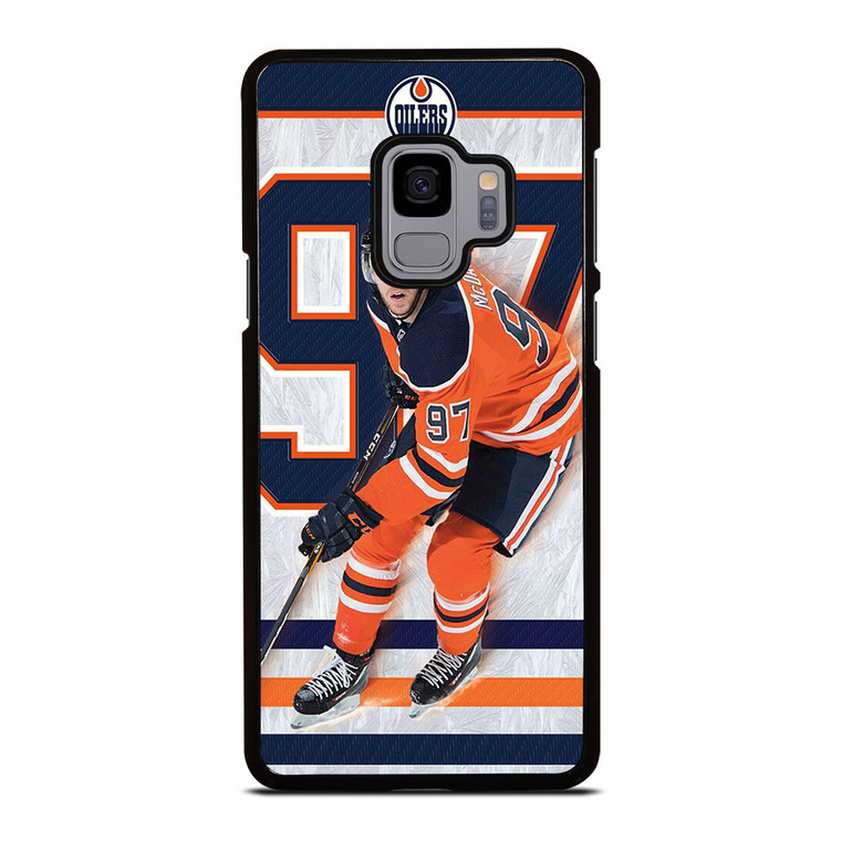 CONNOR MCDAVID EDMONTON OILER HOCKEY Samsung Galaxy S9 Case