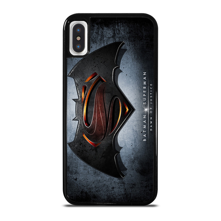 BATMAN VS SUPERMAN LOGO iPhone X / XS Case