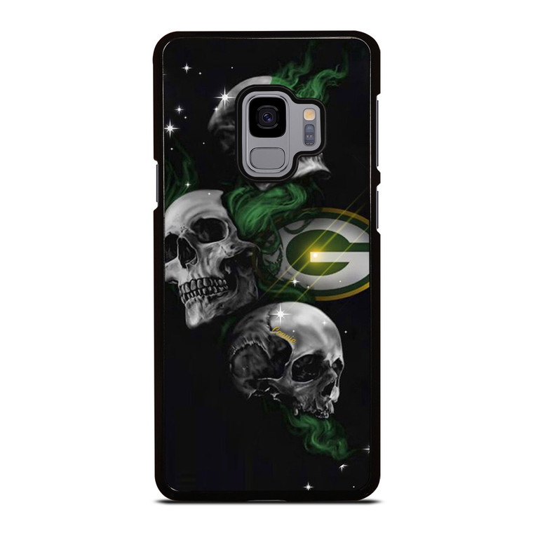 GREEN BAY PACKERS SKULLS AREA Samsung Galaxy S9 Case