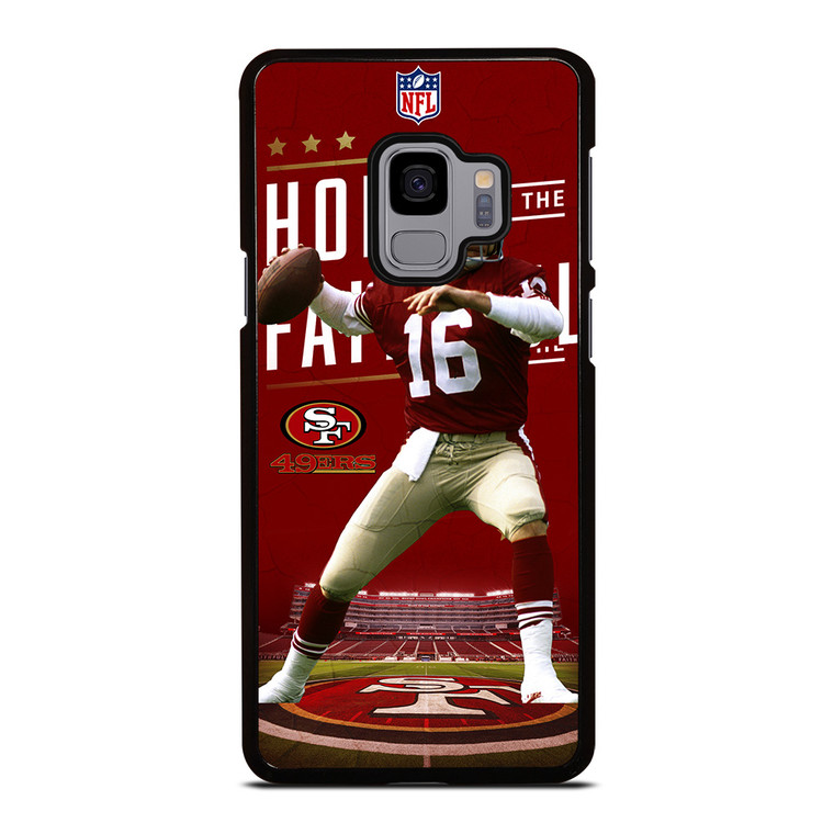 JOE MONTANA 16 SF SAN FRANCISCO 49ERS Samsung Galaxy S9 Case