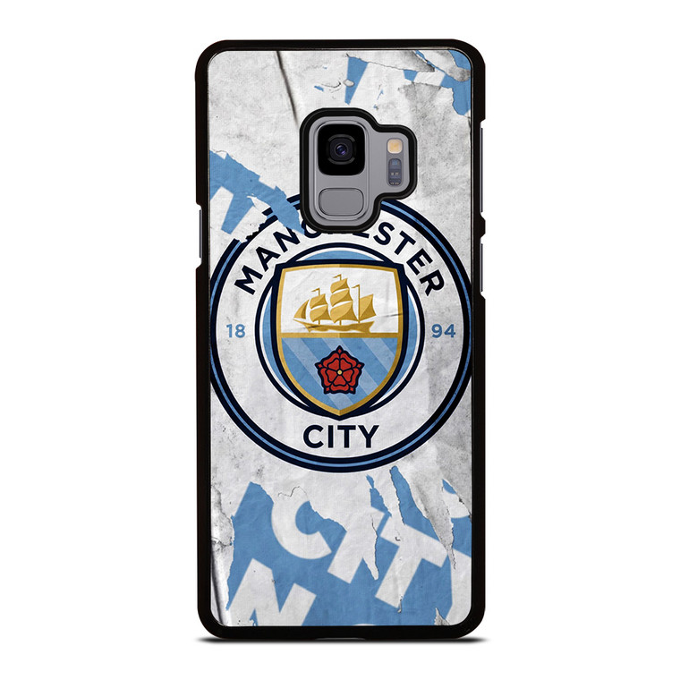 MANCHESTER CITY FOOTBALL ART LOGO Samsung Galaxy S9 Case
