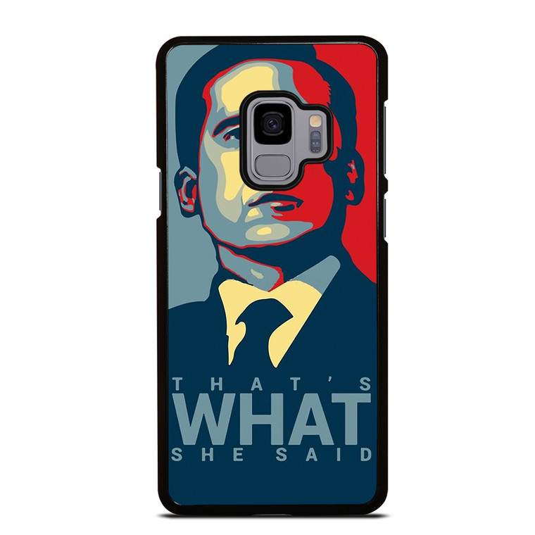 MICHAEL SCOTT ART Samsung Galaxy S9 Case