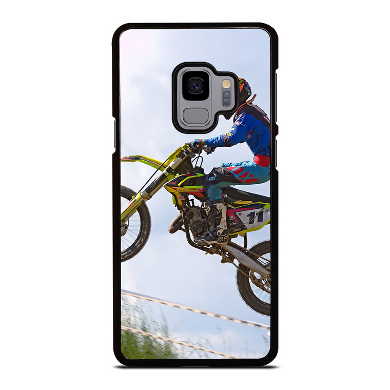 MOTOR CROSS STUNT ACTION Samsung Galaxy S9 Case