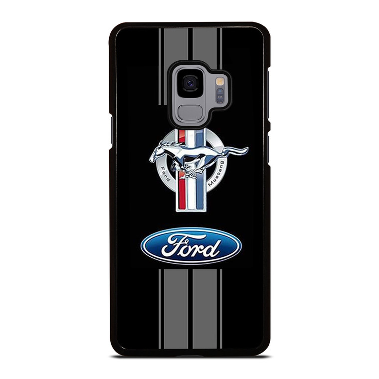 MUSTANG EMBELM CAR Samsung Galaxy S9 Case