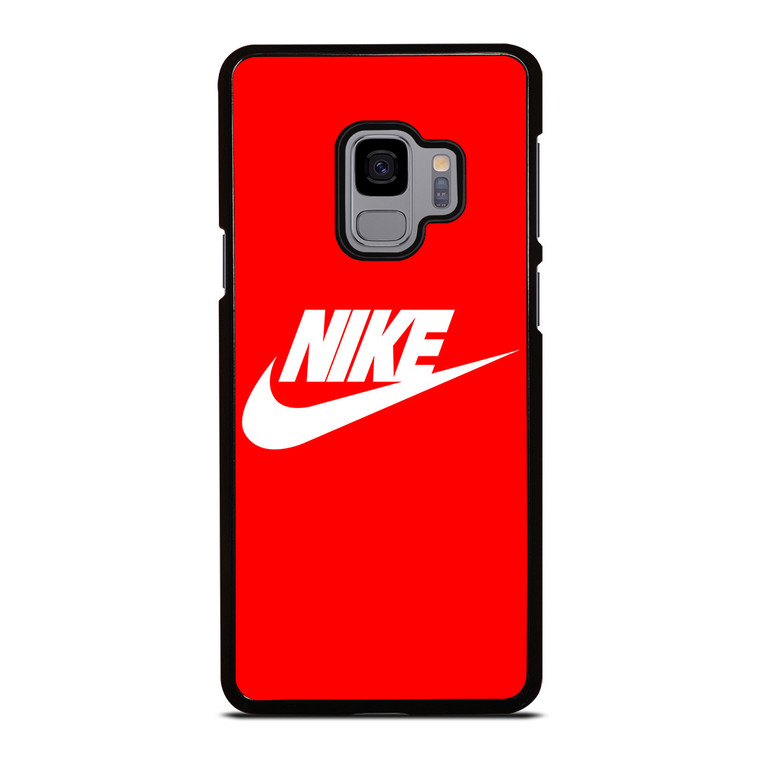 NIKE LOGO IN RED Samsung Galaxy S9 Case