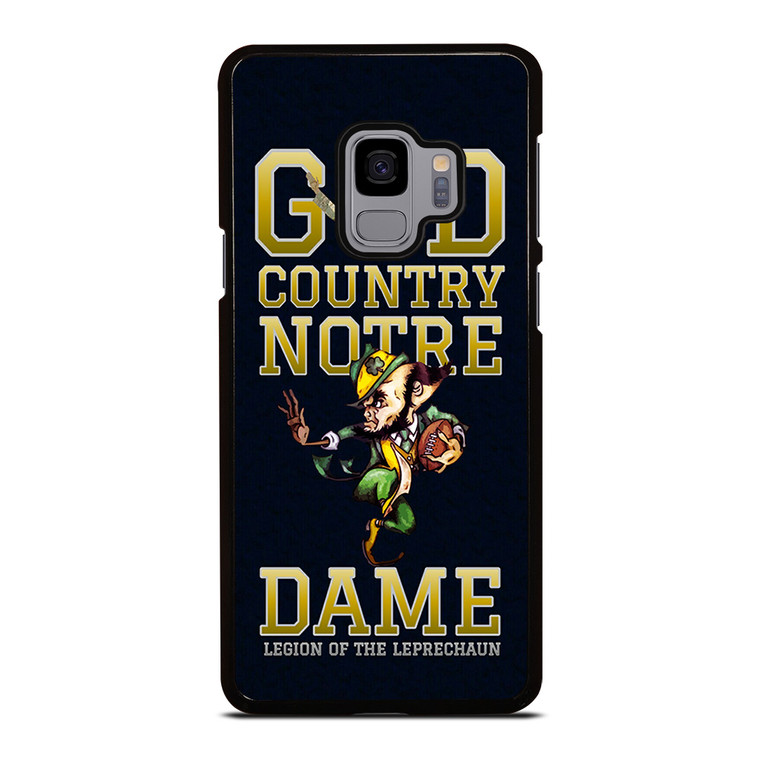 NOTRE DAME FIGHTING GOD COUNTRY Samsung Galaxy S9 Case