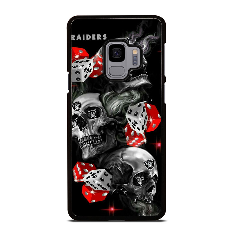 OAKLAND RAIDERS SKULL LOGO Samsung Galaxy S9 Case