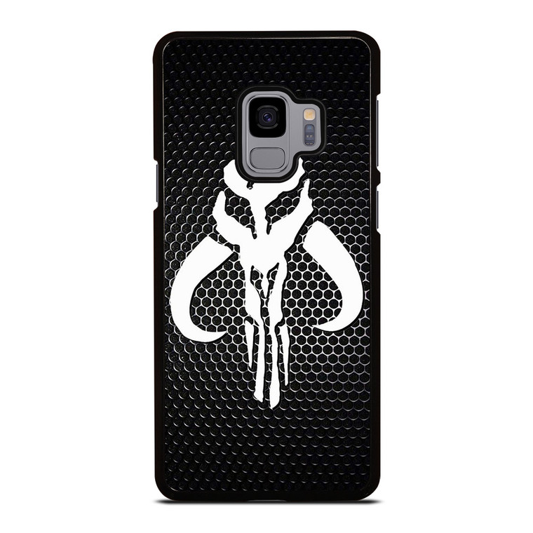 STAR WARS MANDALORIAN LOGO CARBON Samsung Galaxy S9 Case