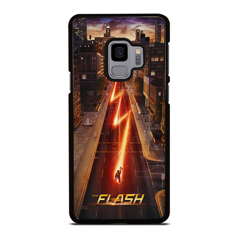 THE FLASH DCSUPERHERO LOGO Samsung Galaxy S9 Case