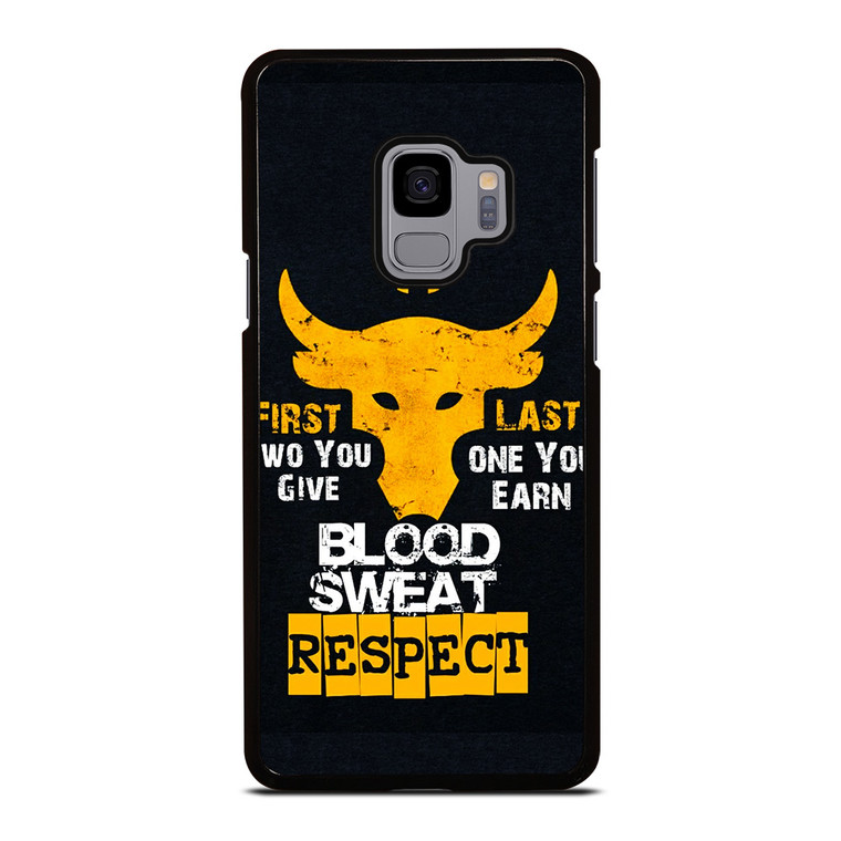 UNDER ARMOUR PROJECT ROCK BLOOD SWEAT Samsung Galaxy S9 Case