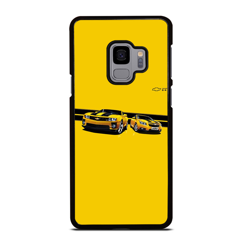 YELLOW CHEVY CAMARO Samsung Galaxy S9 Case
