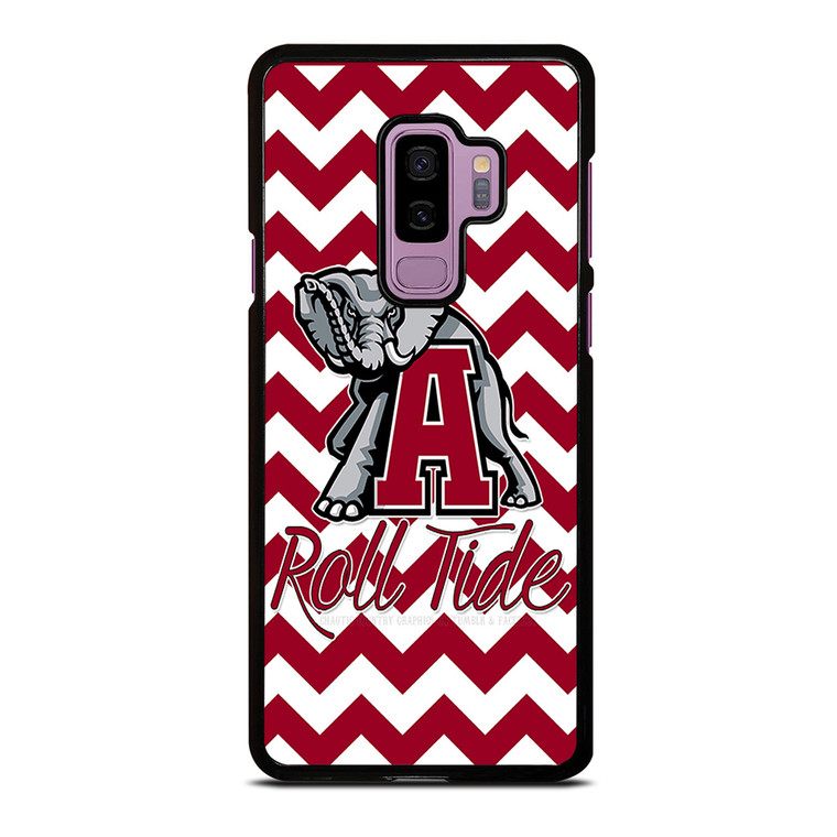 ALABAMA CRIMSON TIDE STRIP ROLL Samsung Galaxy S9 Plus Case